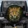 Majestic Leopard Rosette Spot Olive Green Eye Jungle Habitat - Big Cat Lover Gift Spare Tire Cover - 1