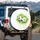 Soccer Balls Paint Splatter - Game Day Decor for Soccer Fans Spare Tire Cover - 3
