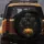 Black Gold Panther Yellow Eyes Golden Lotus Water Reflections - Wildlife Lover Gift Spare Tire Cover - 5