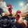 Roosters Black Sunglasses Dashboard Scene - Car Enthusiast Gift for Truck Owner Spare Tire Cover - 6