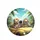 Sloths Driving Yellow Car Tropical Foliage - Travel Essentials for Sloth Lover Spare Tire Cover - 4