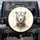 White Lioness Gold Jewelry Blue Eyes Celestial Halos - Wildlife Lover Gift for Truck SUV Spare Tire Cover - 1
