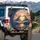 Ocean Wave Heart Sun Tropical Sunset Clouds - Ocean Lover Gift Spare Tire Cover - 3