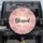 Blessed Script Golden Dust Shimmering Light Flares Delicate Flourish - Faith Lifestyle Gift Spare Tire Cover - 1