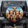 Red Foxes Headphones Iced Beverage Desert Road - Fox Lover Travel Gift Spare Tire Cover - 1