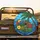 Sea Turtle Hibiscus Palm Tree Ocean Waves - Wildlife Lover Gift Spare Tire Cover - 2