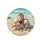 Seahorse Seashell Starfish Marine Life Ocean Floor Scene - Coastal Living Decor Gift for Beach Lovers Spare Tire Cover - 4