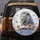Majestic White Lion Bible Cross JESUS Golden Crowns - Christian Gift for Believers Spare Tire Cover - 5