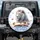 Majestic White Lion Bible Cross JESUS Golden Crowns - Christian Gift for Believers Spare Tire Cover - 1