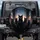 Black Cats Glowing Green Eyes Twilight Sky - Cat Lover Home Decor Gift Spare Tire Cover - 1