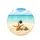 Starfish Conch Shell Sandy Beach Turquoise Ocean - Beach Lover Home Decor Gift Spare Tire Cover - 4