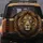 Lion Face Golden Filigree Baroque Rococo - Wildlife Lover Gift for Lion Collector Spare Tire Cover - 5
