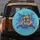 Bulldog DJ Turntables Neon Glow Music - Music Lover Gift for DJ Enthusiast Spare Tire Cover - 5