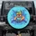 Bulldog DJ Turntables Neon Glow Music - Music Lover Gift for DJ Enthusiast Spare Tire Cover - 1