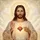 Jesus Christ Sacred Heart Golden Aura - Spiritual Journey Gift for Christian Believers Spare Tire Cover - 6