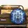 White Wolf Tribal Gemstone Galaxy - Fantasy Lover Gift Spare Tire Cover - 2