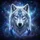 White Wolf Tribal Gemstone Galaxy - Fantasy Lover Gift Spare Tire Cover - 6