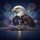 Bald Eagle American Flag City Fireworks - Independence Day Gift for Veterans Spare Tire Cover - 6