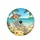 Skeleton Straw Fedora Sunglasses Tropical Beach - Home Decor Gift for Beach Lover Spare Tire Cover - 4