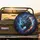 Majestic Dragon Head Cosmic Abyss with Swirling Energy - Adventure Travel Gift for Dragon Lover Spare Tire Cover - 2
