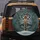 Majestic Giraffe Head, Shattered Ice Glass Snowdrift - Safari Wildlife Lover Gift Spare Tire Cover - 5