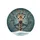 Majestic Giraffe Head, Shattered Ice Glass Snowdrift - Safari Wildlife Lover Gift Spare Tire Cover - 4