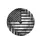Distressed Monochrome American Flag - Independence Day Gift for Veterans Spare Tire Cover - 4