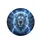 Fierce White Lion Face Electric Blue Lightning Storm - Adventure Seeker Gift Spare Tire Cover - 4
