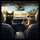 Black Cat Tabby Cat Sunglasses Driving - Road Trip Essentials Cat Owner Gift Spare Tire Cover - 6