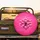 Reflective Pink Hearts Disco Ball - Love Celebration Gift Spare Tire Cover - 2