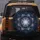 Fractal Floral Explosion Crystalline Silver Blue Gold - Home Decor Gift Spare Tire Cover - 5