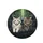 Maine Coon Cats Leather Seating Control Panel Forest Path - Cat Lover Gift Spare Tire Cover - 4