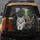 Maine Coon Cats Leather Seating Control Panel Forest Path - Cat Lover Gift Spare Tire Cover - 5