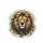 Regal Golden Lion Intense Golden Eyes Charcoal Mane White Muzzle - Wildlife Lover Gift Spare Tire Cover - 4