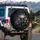 Weathered Human Skulls Pile - Gritty Gothic Style Gift for Gothic Lovers Spare Tire Cover - 3