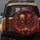 Grinning Skeletal Figures Fiery Infernal Scene - Vehicle Styling Gift Spare Tire Cover - 5