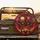 Grinning Skeletal Figures Fiery Infernal Scene - Vehicle Styling Gift Spare Tire Cover - 2