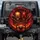 Grinning Skeletal Figures Fiery Infernal Scene - Vehicle Styling Gift Spare Tire Cover - 1