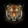 Tiger Head Jungle Foliage Wildlife Lover Gift for Tiger Lover Spare Tire Cover - 6