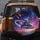 Joyful Skeleton Alien Flying Saucer Space Ride - Sci-Fi Lover Gift Spare Tire Cover - 5