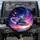 Joyful Skeleton Alien Flying Saucer Space Ride - Sci-Fi Lover Gift Spare Tire Cover - 1
