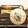 White Lion Head Luminous Golden Eyes Golden Mane - Wildlife Lover Gift for Lion Lovers Spare Tire Cover - 2