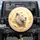 White Lion Head Luminous Golden Eyes Golden Mane - Wildlife Lover Gift for Lion Lovers Spare Tire Cover - 1