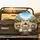 Fluffy Cats Road Trip Mountain Vista - Travel Essentials Cat Lover Gift Spare Tire Cover - 2