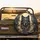 Black Wolf Golden Mandala Celestial Moon - Wildlife Lover Gift for Wolf Lover Spare Tire Cover - 2