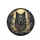 Black Wolf Golden Mandala Celestial Moon - Wildlife Lover Gift for Wolf Lover Spare Tire Cover - 4