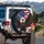 Majestic Bald Eagle American Flag - Independence Day Gift for Patriotic US Veterans Spare Tire Cover - 3