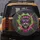 Snarling Tabby Cat Head Street Art Sunglasses - Urban Lifestyle Gift for Cat Lovers Spare Tire Cover - 5