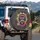 Snarling Tabby Cat Head Street Art Sunglasses - Urban Lifestyle Gift for Cat Lovers Spare Tire Cover - 3