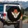 White Dove Olive Branch Love Peace - Inspirational Home Decor Gift Spare Tire Cover - 3